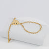 Pulsera pasamanos Corazón oro 18k 750
