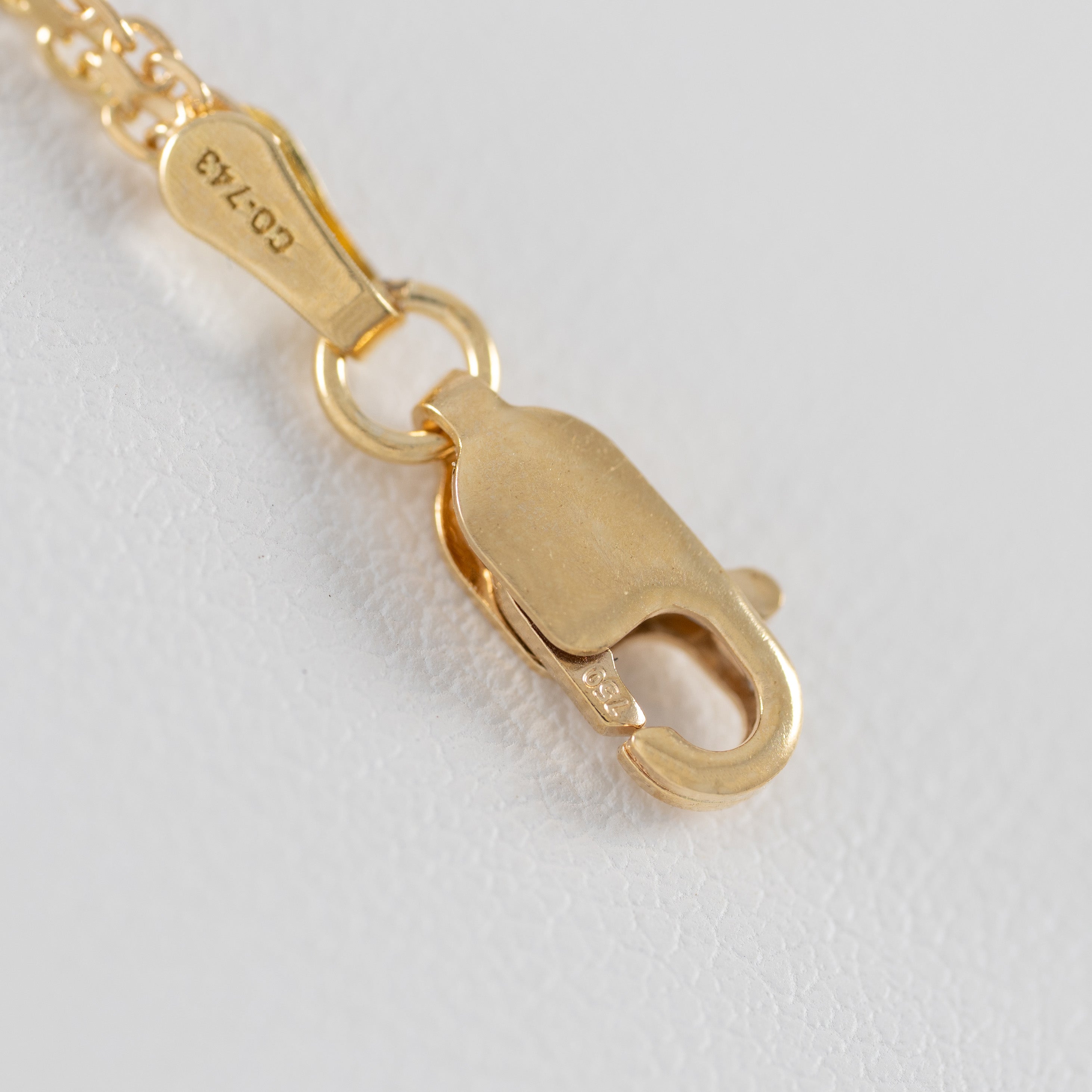 Pulsera pasamanos Mariposa oro 18k 750