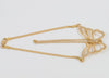 Pulsera pasamanos Mariposa oro 18k 750