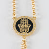 Pulsera pasamanos Mano de Fátima oro 18k 750