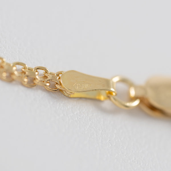 Pulsera pasamanos Mariposa oro 18k 750