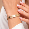 Pulsera esclava de oro 18k 750