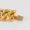 Pulsera barbada oro 18k 750