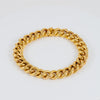 Pulsera barbada oro 18k 750