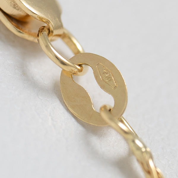 Cadena oro 18k 750