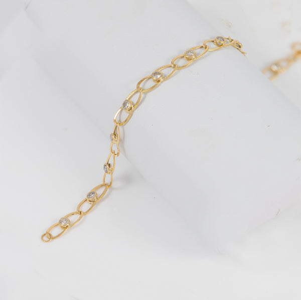 Pulsera oro 18k 750