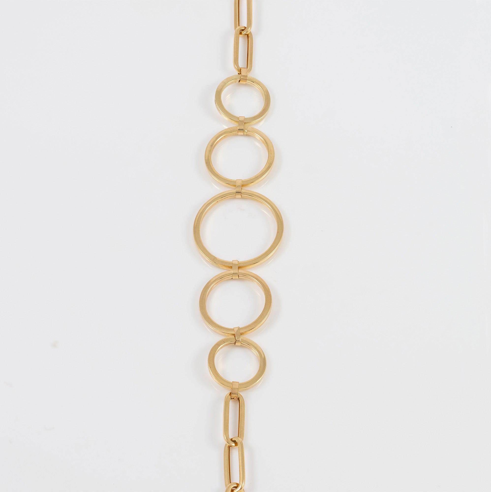 Pulsera aros oro 18k 750