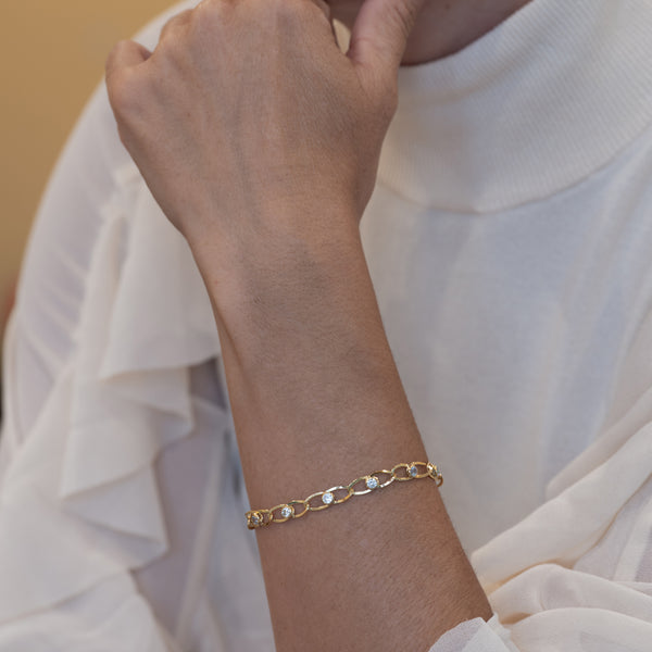 Pulsera oro 18k 750