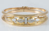 Pulsera Chevalier en oro amarillo 18k y diamantes