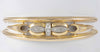 Pulsera Chevalier en oro amarillo 18k y diamantes