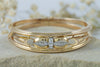 Pulsera Chevalier en oro amarillo 18k y diamantes