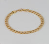 Pulsera barbada de oro 18k 750