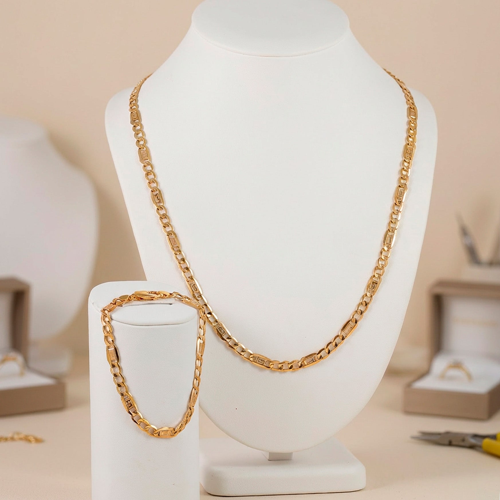 Pulsera de oro 18k 750