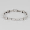 Pulsera en oro blanco 18k y diamantes