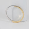 Pulsera en oro amarillo y blanco 18k 750