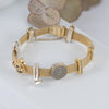 Pulsera Pandora Reflexions Plata con baño de oro 18k con Charms