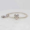 Pulsera Pandora Moments en plata 925 retrato de Minnie Brillante y charm colgante Minnie Mouse