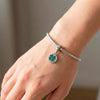 Pulsera Pandora de Plata 925 cadena de serpiente Moments y Charm colgante en plata de ley Trébol Brillante