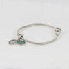 Pulsera Pandora de Plata 925 cadena de serpiente Moments y Charm colgante en plata de ley Trébol Brillante