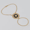 Pulsera pasamanos oro 18k 750