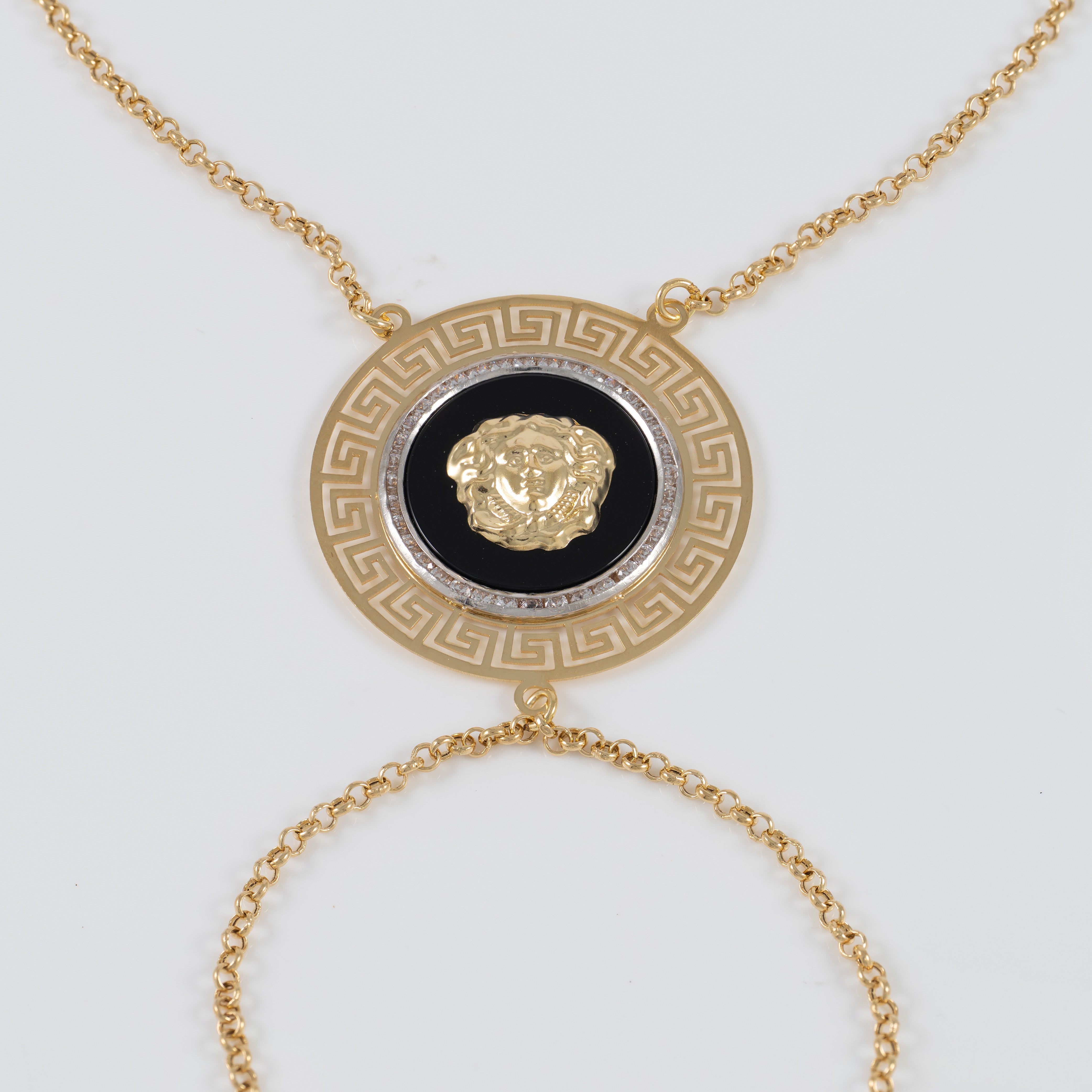 Pulsera pasamanos oro 18k 750