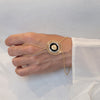 Pulsera pasamanos oro 18k 750