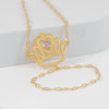 Pulsera pasamanos Corona oro 18k 750
