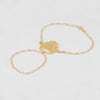 Pulsera pasamanos Corona oro 18k 750