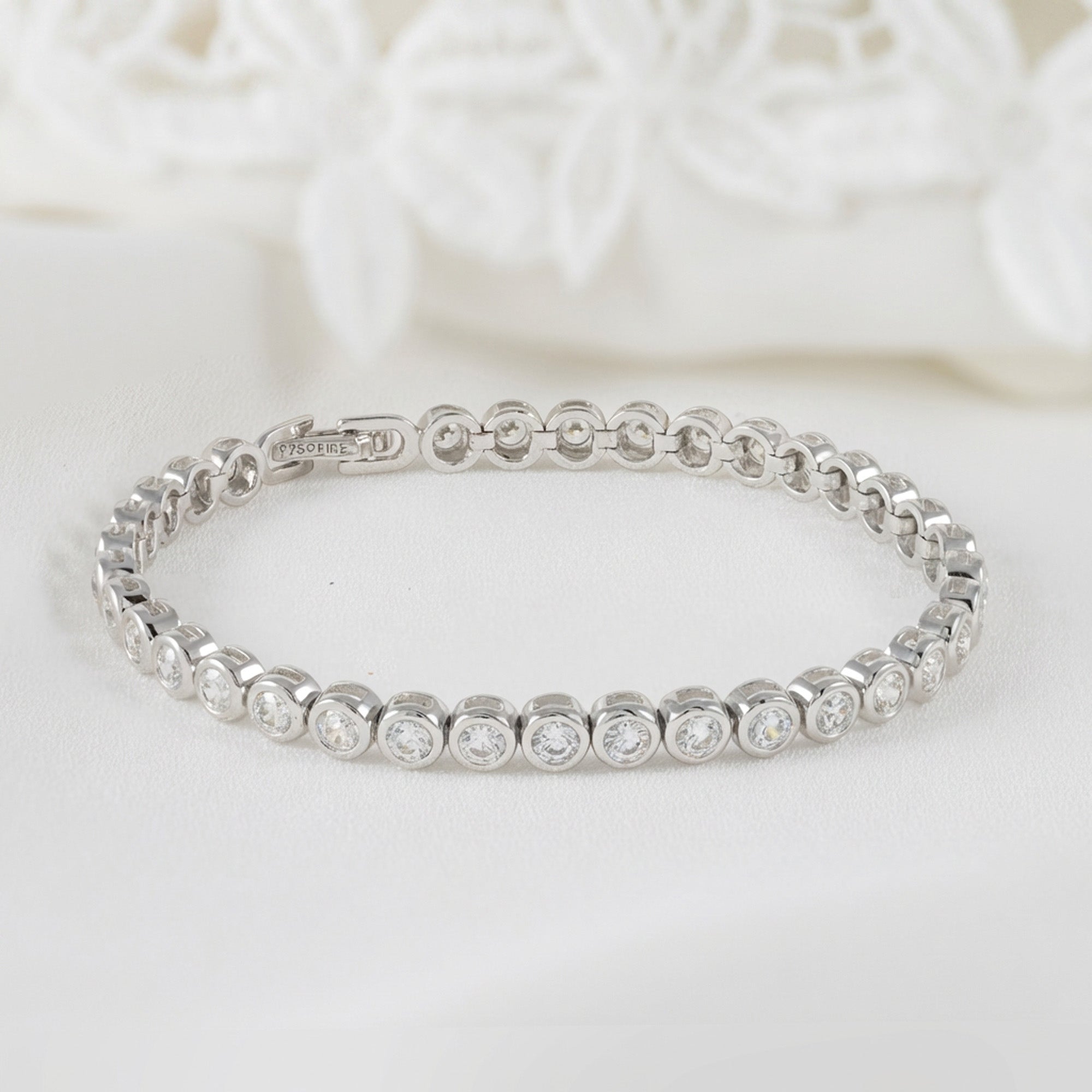 Pulsera Diamond Fire Plata 925 Circonitas