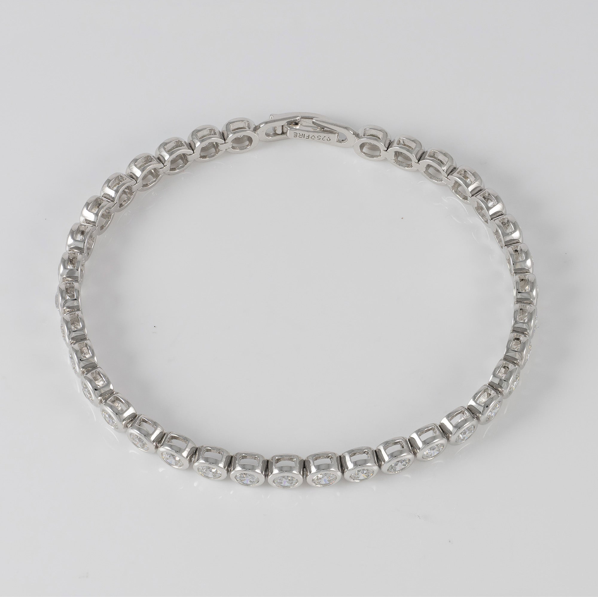 Pulsera Diamond Fire Plata 925 Circonitas