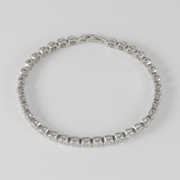 Pulsera Diamond Fire Plata 925 Circonitas