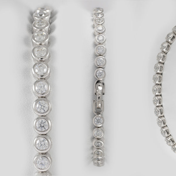 Pulsera Diamond Fire Plata 925 Circonitas