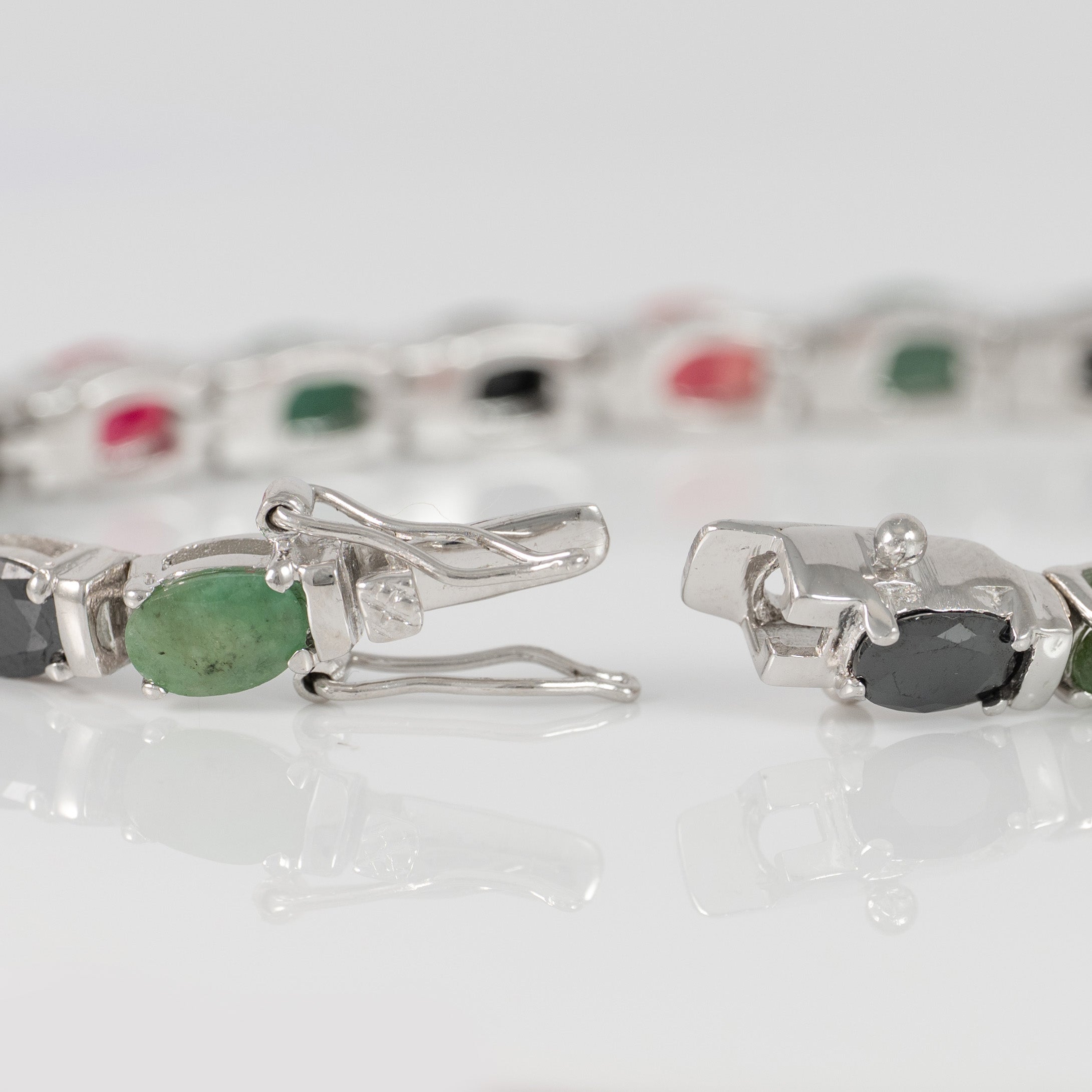 Pulsera en Plata 925 y Gemas