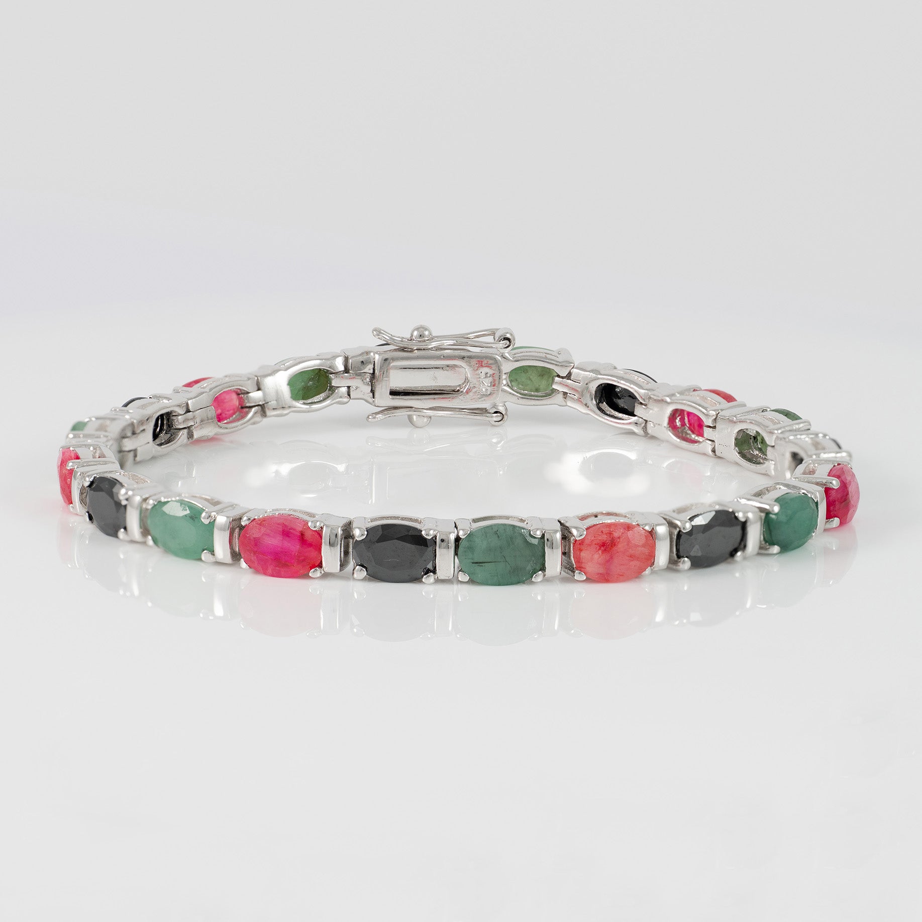 Pulsera en Plata 925 y Gemas