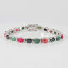 Pulsera en Plata 925 y Gemas