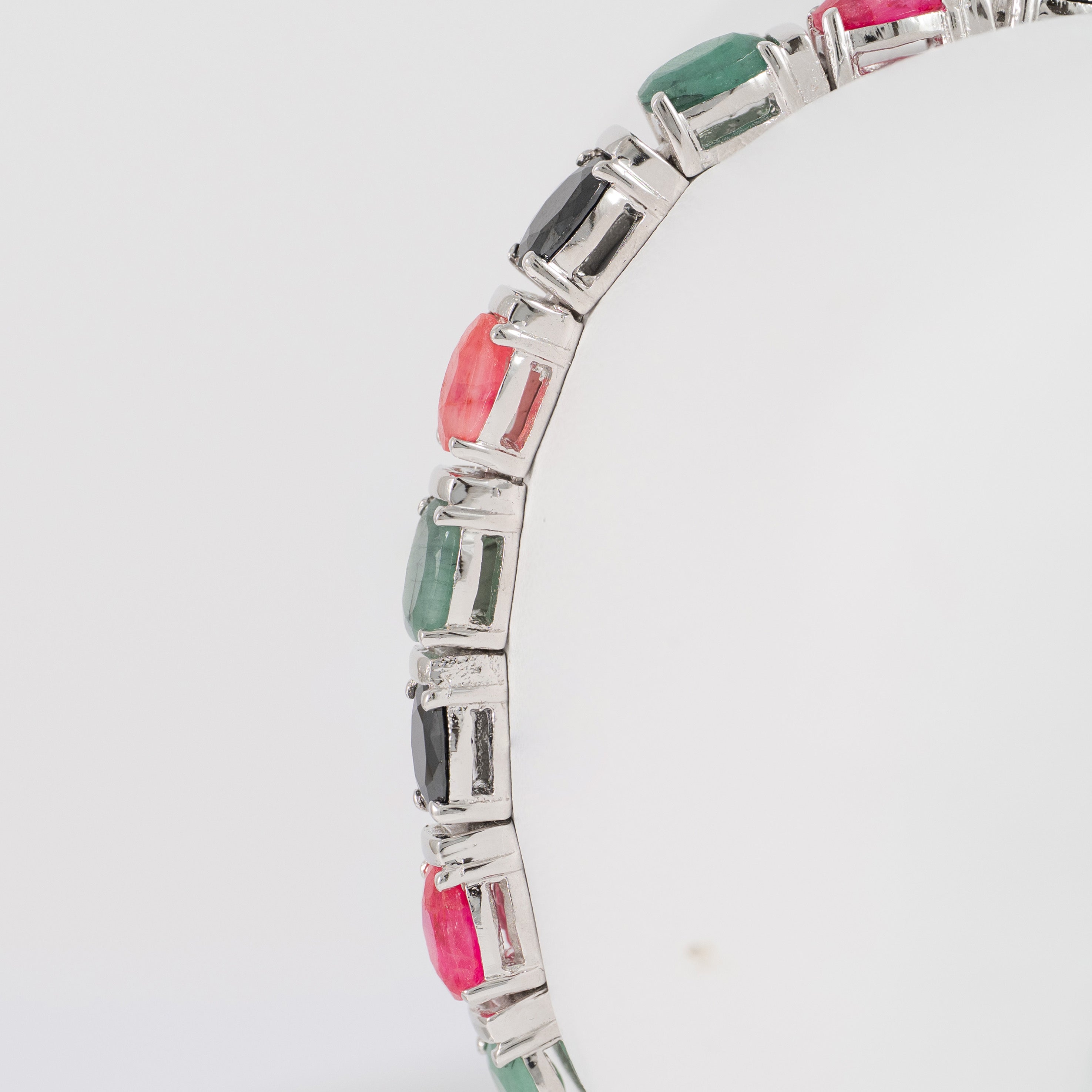Pulsera en Plata 925 y Gemas