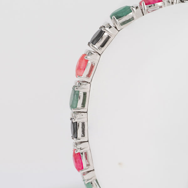 Pulsera en Plata 925 y Gemas