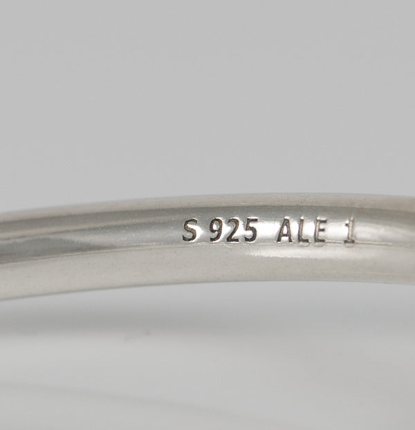 Pulsera rígida Pandora en plata 925 Nudo Infinito
