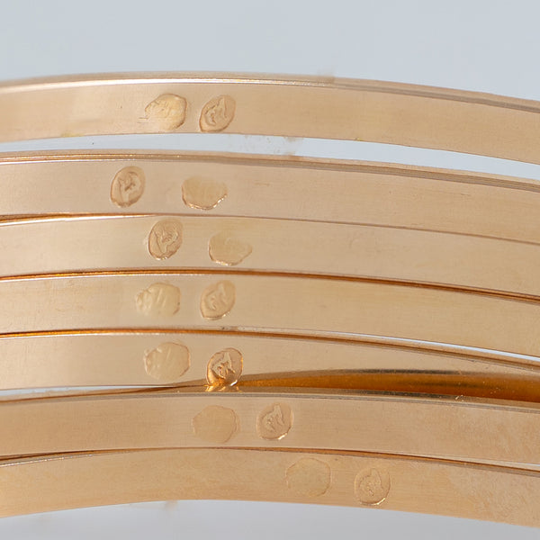 Pulsera semanario de oro 18k 750