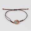 Pulsera Tous Tartan Disco en Plata Vermeil Rosa y Nácar