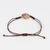 Pulsera Tous Tartan Disco en Plata Vermeil Rosa y Nácar
