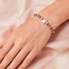 Pulsera Tous elástica con Gemas y motivo Oso de Plata 925 Bold Motiff