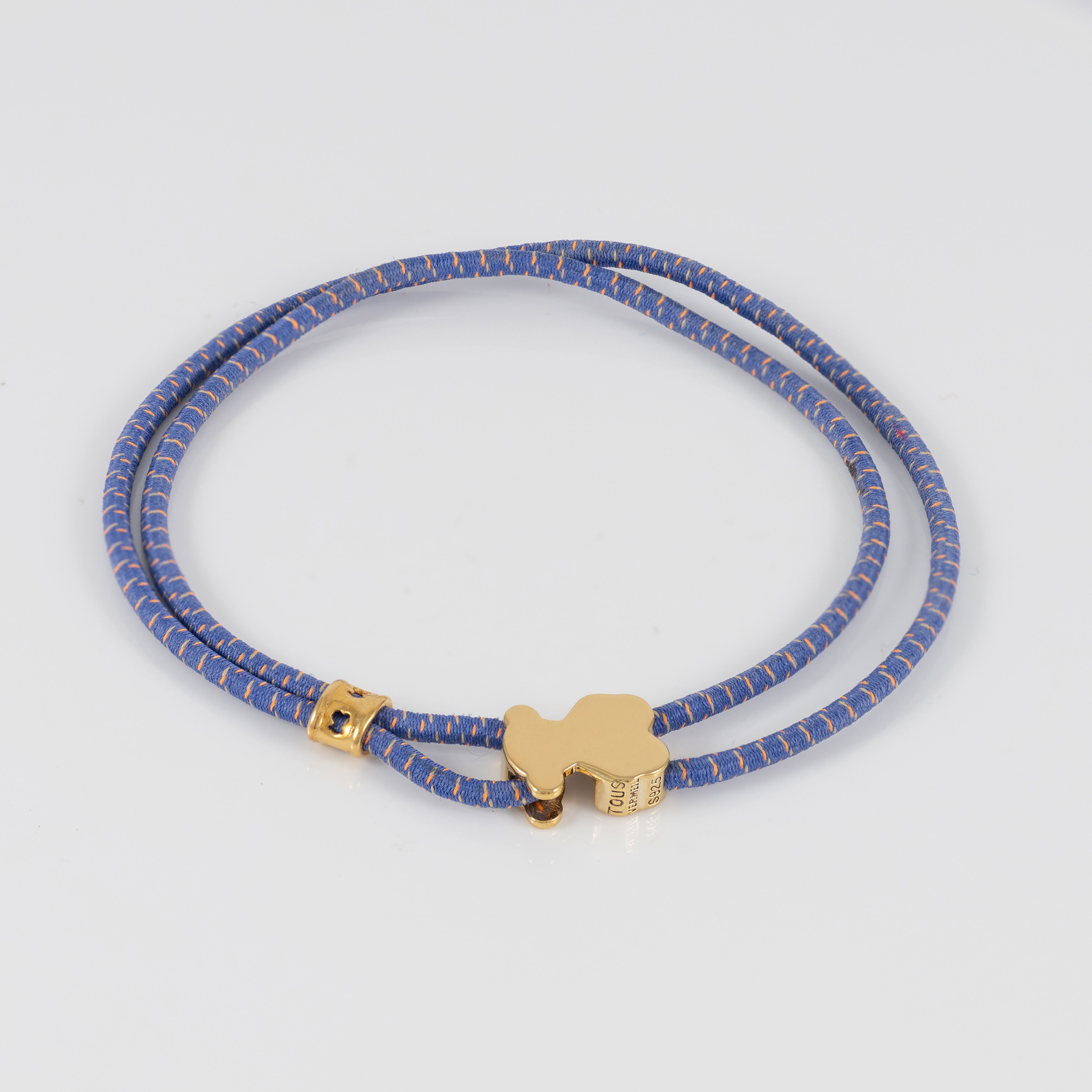 Pulsera Tous elástica motivo Oso en Plata Vermeil 925 Sweet Dolls