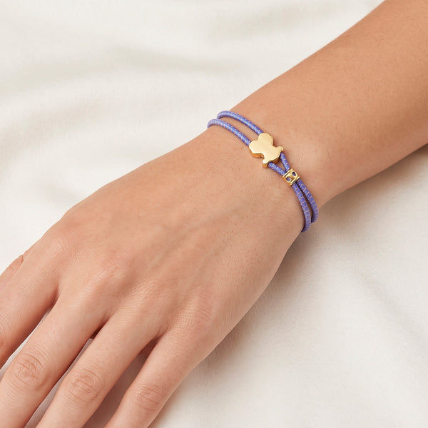 Pulsera Tous elástica motivo Oso en Plata Vermeil 925 Sweet Dolls