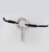 Pulsera Tous Hold en Plata 925 y cordón negro