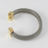 Pulsera Tous en oro amarillo 18k y acero Sweet Dolls