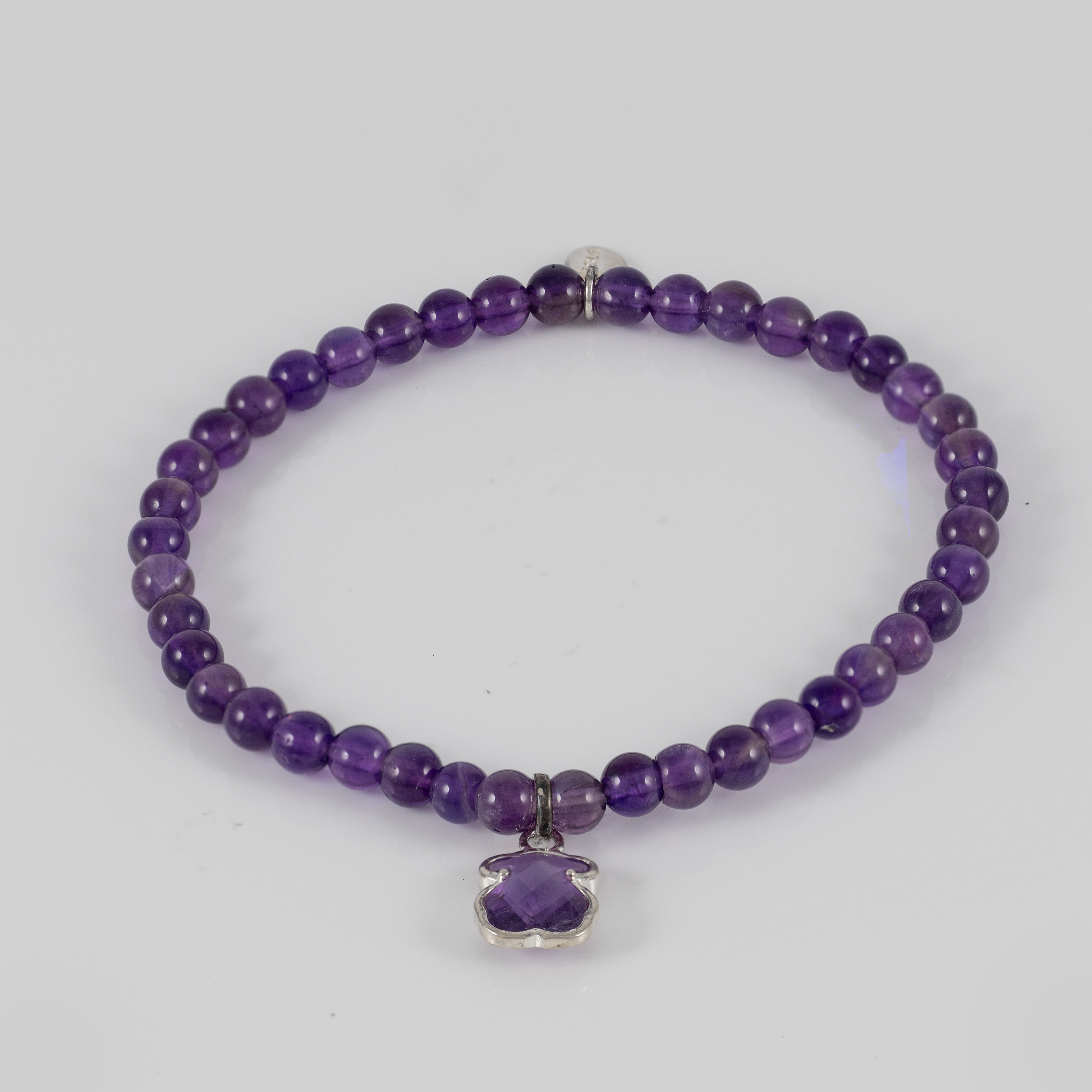 Pulsera Tous de Plata 925 y Amatista Icon Color