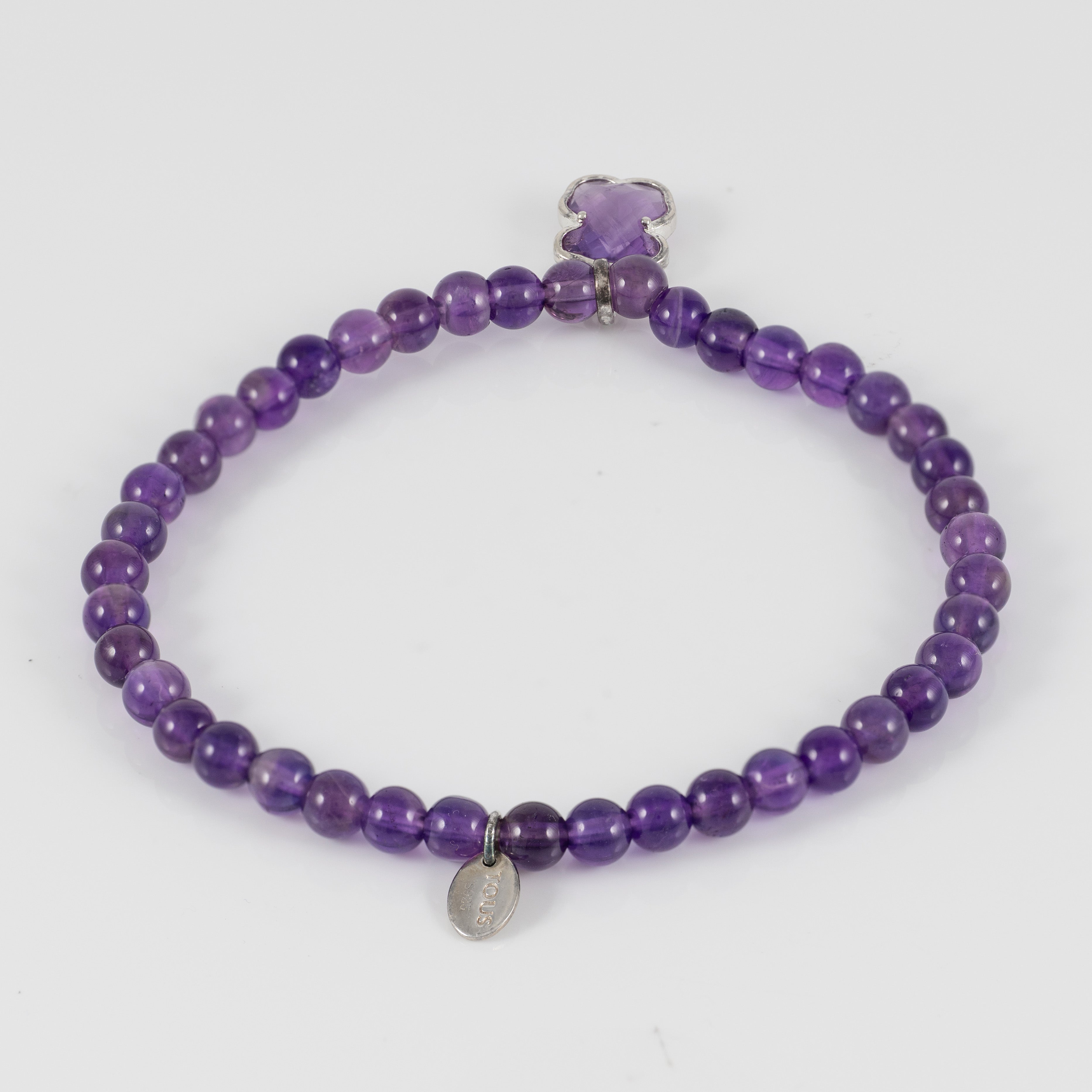 Pulsera Tous de Plata 925 y Amatista Icon Color