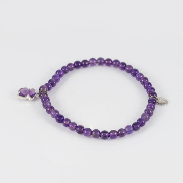 Pulsera Tous de Plata 925 y Amatista Icon Color
