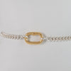 Pulsera Tous de Plata 925 con anilla Hold Oval